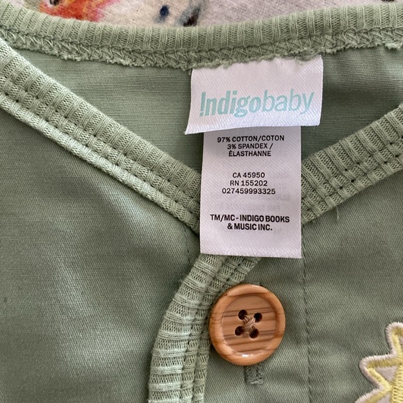 Indigo Baby cotton rich ‘shacket’ - Picture 3 of 8